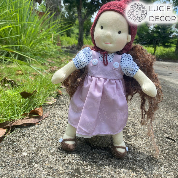 ハンドメイド・ウォルドルフ人形 - ゲイル – Lucie Japan