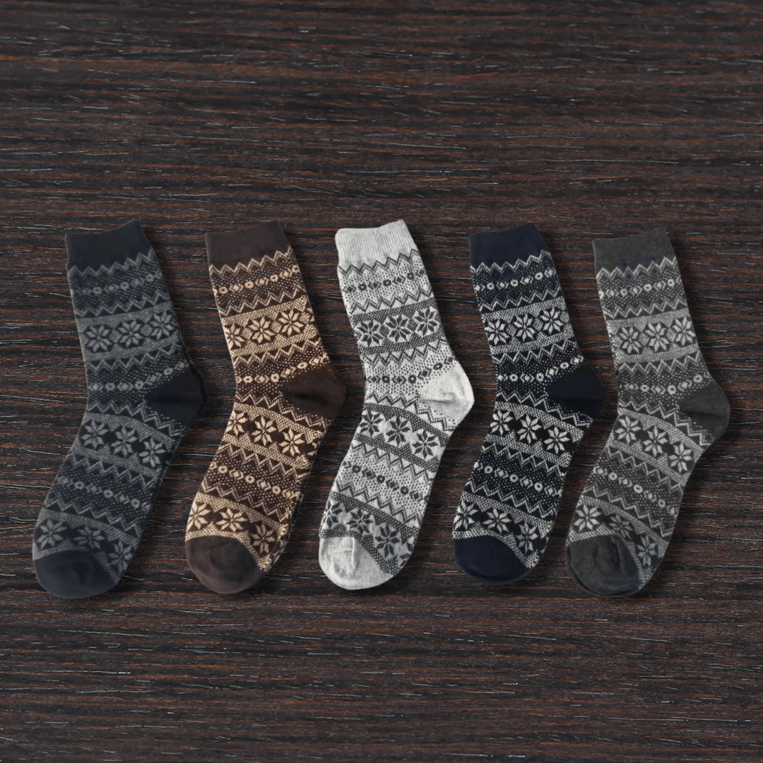 Orebro (x5) - 5 Pairs - HelloSocks